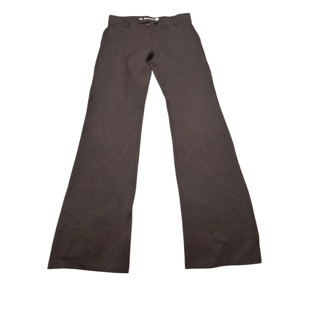 BetaBrand Pull On Ponte Knit Straight Leg Legging Pants Black Women's S A34.1